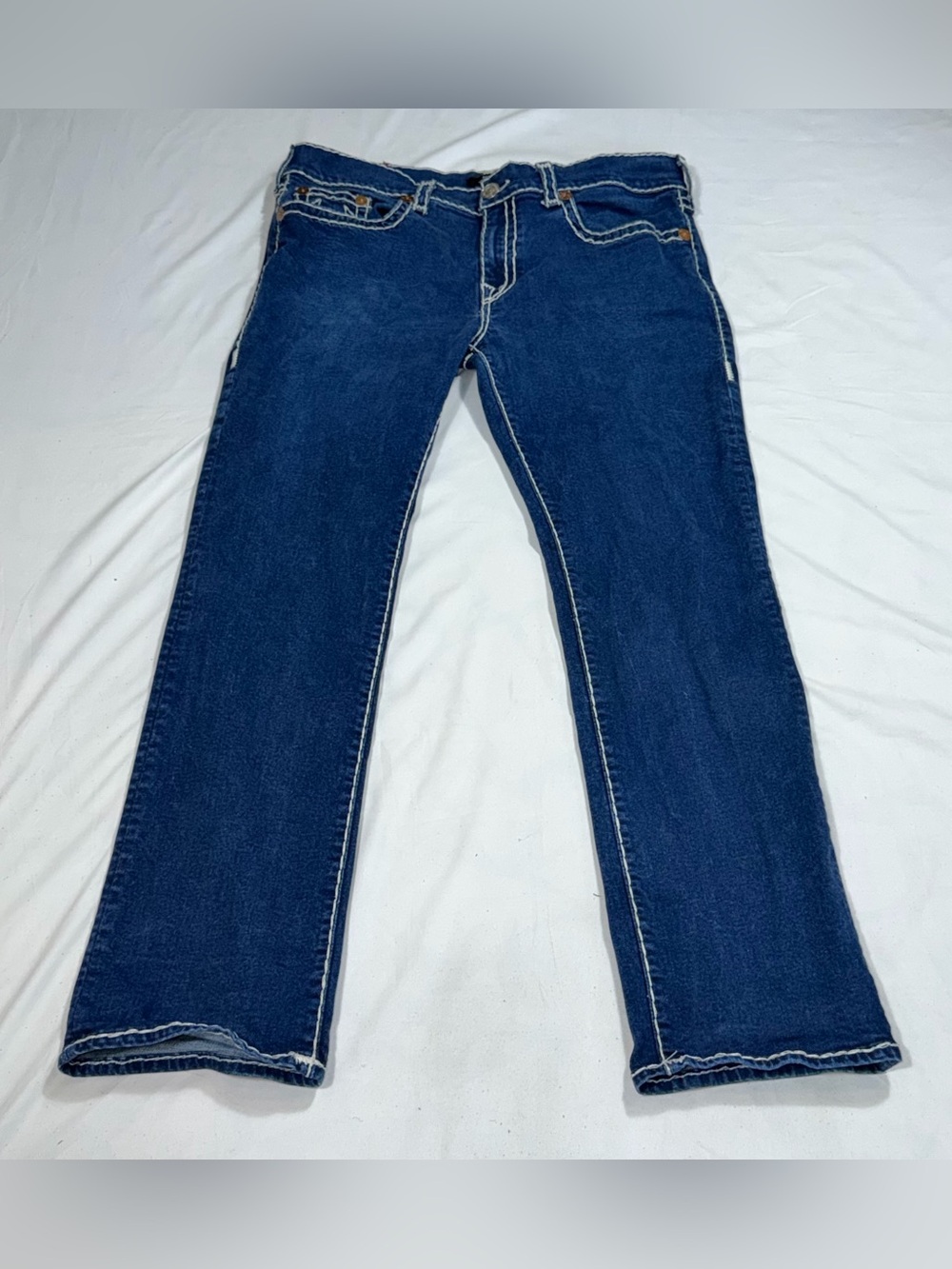 True Religion Ricky Relaxed Straight Jeans – Men’s Size 38 Y09